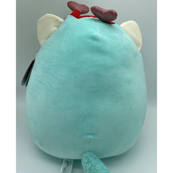 Lot of 2 - Squishmallow 14"/5” Anneli Ferret Squishmallow Heart Plush NEW! - Picture 4 of 4